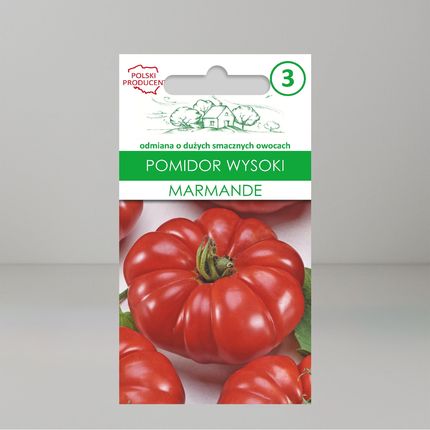 Piękno Natury Pomidor Marmande Czerwone 0.50G