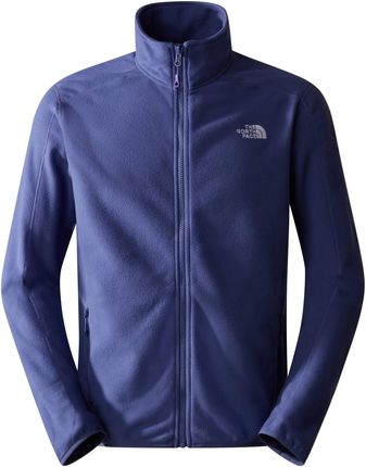 Polar męski The North Face RESOLVE FLEECE FZ niebieski NF0A4M9SI0D