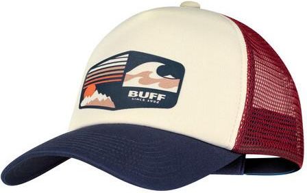 Bejsbolówka Buff Trucker Cap Kolor: biały/fioletowy