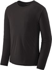 Zdjęcie T-Shirt Męski Patagonia M's L/S Cap Cool Lightweight Shirt - Black - Brzozów