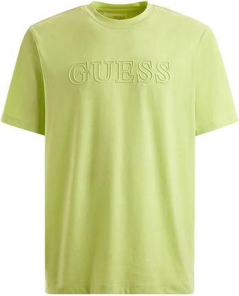 Męska Koszulka z krótkim rękawem Guess SS Alphy T-Shirt Z2Yi11J1311-G2F3 – Żółty
