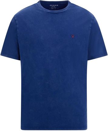 Męska Koszulka z krótkim rękawem Guess SS CN GD Triangle Tee F3Gi01Ka260-G7T2 – Niebieski