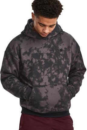 Under Armour Curry Acid Wash Hoodie Jet Gray