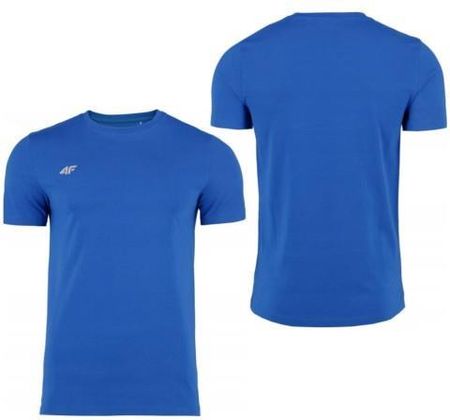 Męska koszulka sportowa 4F NOSH-TSM003B niebieski 36S S