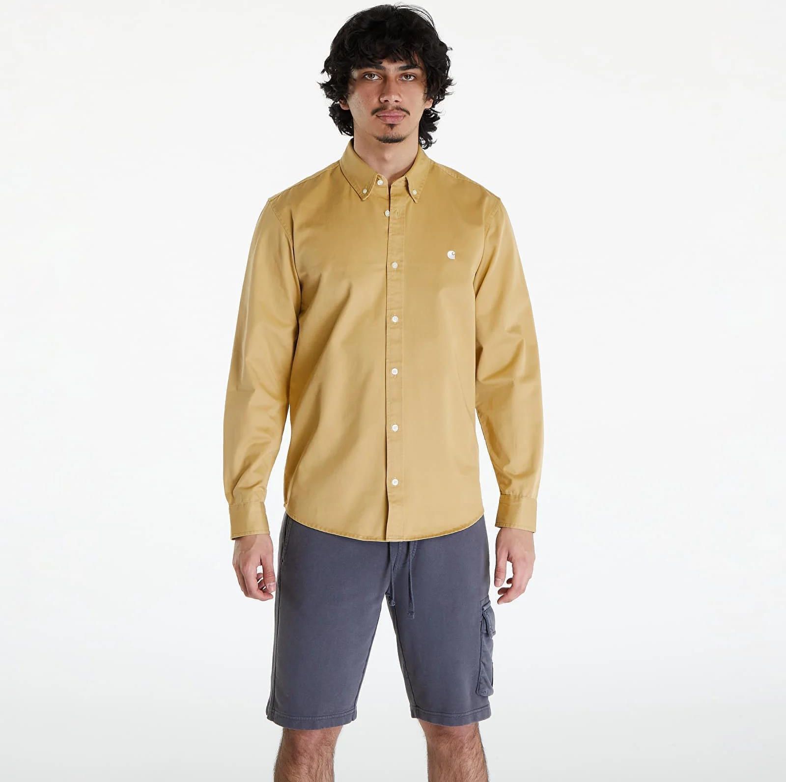 トップス carhartt wip long sleeve madison shirt M Carhartt WIP カーハート ダブリュー アイピー L S MADISON