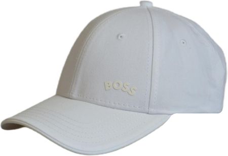 Czapka z daszkiem Hugo Boss Bold-Curved Biała - 50495855-100
