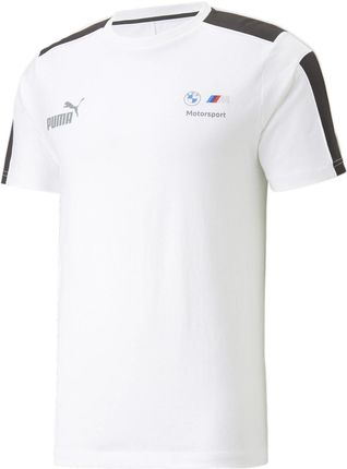 Koszulka męska Puma BMW MMS MT7 biała 53811902