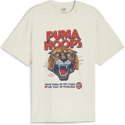 Koszulka męska Puma SHOWTIME biała 62473701