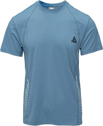 Męska Koszulka z krótkim rękawem Peak Fw63303 M000254541 – Niebieski