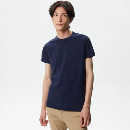 Męska Koszulka z krótkim rękawem Lacoste T-Shirts Th0998.98L – Granatowy