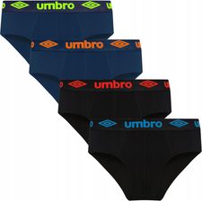 Slipy Umbro męskie majtki bielizna klasyczne 95% bawełna 4-PAK XL