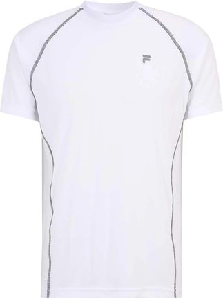 Męska Koszulka z krótkim rękawem Fila Lexow Raglan Fam0317-10001 – Biały