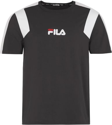 Męska Koszulka z krótkim rękawem Fila Bormio Regular Tee Fam0175-83116 – Czarny