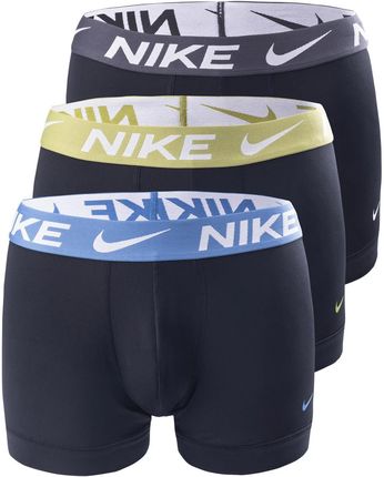 Męskie Bokserki Nike Trunk 3Pk 0000KE1156L50 – Czarny