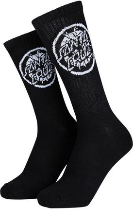skarpetki SANTA CRUZ - Rob Target Sock Black (BLACK) rozmiar: 8-11