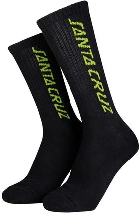 skarpetki SANTA CRUZ - Strip Sock Black (BLACK) rozmiar: 8-11