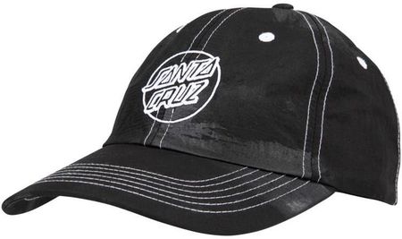 czapka z daszkiem SANTA CRUZ - Crash Cap Black (BLACK) rozmiar: OS