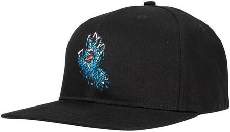 czapka z daszkiem SANTA CRUZ - Melting Hand Snapback Cap Black (BLACK) rozmiar: OS