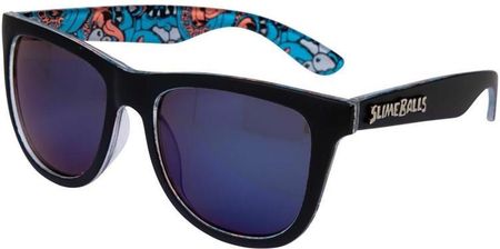 okulary przeciwsłone SANTA CRUZ - SB Insider Slime Balls Sunglasses Black/Blue (BLACK BLUE) rozmiar: