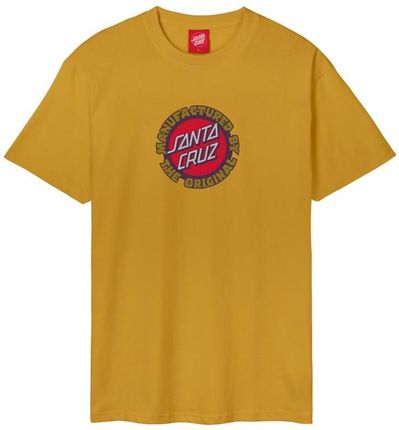 koszulka SANTA CRUZ - Speed MFG Dot Front T-Shirt Old Gold (OLD GOLD) rozmiar: L