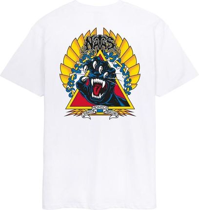 koszulka SANTA CRUZ - Natas Screaming Panther T-Shirt White (WHITE) rozmiar: L