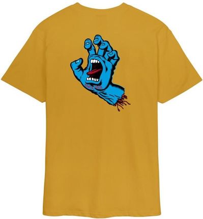 koszulka SANTA CRUZ - Screaming Hand Chest T-Shirt Old Gold (OLD GOLD) rozmiar: L