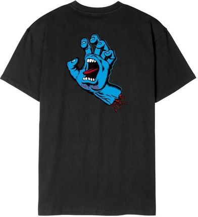 koszulka SANTA CRUZ - Screaming Hand Chest T-Shirt Black (BLACK) rozmiar: L