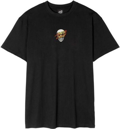koszulka SANTA CRUZ - Dressen Skull Dot Front T-Shirt Black (BLACK) rozmiar: L