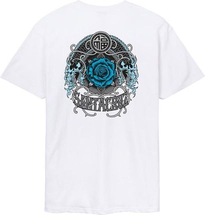 koszulka SANTA CRUZ - Dressen Rose Crew One T-Shirt White (WHITE) rozmiar: L