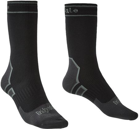 Wodoodporne skarpety Bridgedale Storm Sock LW Boot Rozmiar skarpet: 36-39 / Kolor: czarny