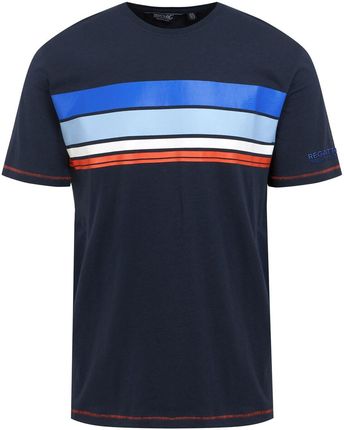 Koszulka męska Regatta Rayonner Rozmiar: XL / Kolor: ciemnoniebieski