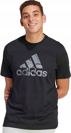 Adidas Camo IR5828 T-shirt Męska Koszulka Bawełniana Czarna
