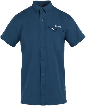 Koszula męska Regatta Trav Pack Awy SS Shrt Rozmiar: XL / Kolor: niebieski