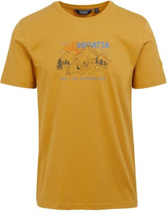 Koszulka męska Regatta Cline VIII Rozmiar: L / Kolor: żółty