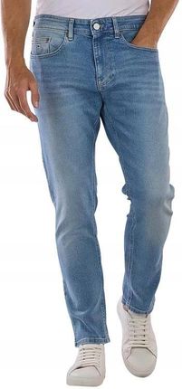 Tommy Jeans spodnie DM0DM18140 1AB niebieski 36/30