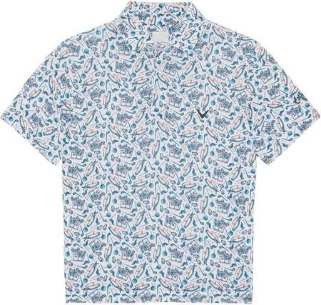 Callaway Boys All Over Golf Printed Polo
