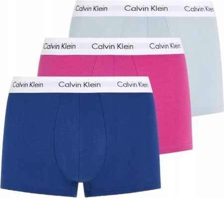 Calvin Klein Bokserki Męskie Majtki Trunk 3PK r.L