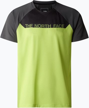 Koszulka trekkingowa męska The North Face Trailjammer fizz lime/anthracite grey | WYSYŁKA W 24H | 30 DNI NA ZWROT