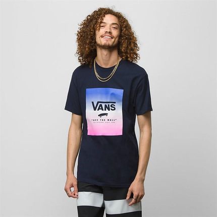 koszulka VANS - Mn Classic Print Box Navy Pink Glo (YU7) rozmiar: XXL