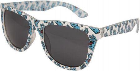 okulary przeciwsłone SANTA CRUZ - Multi Hand Sunglasses White Blue (WHITE  BLUE) rozmiar: OS
