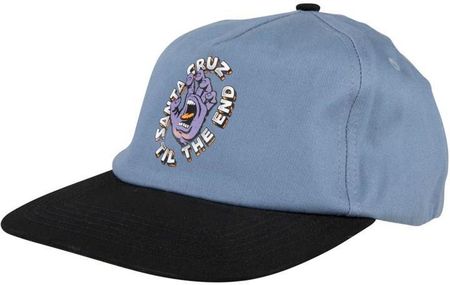 czapka z daszkiem SANTA CRUZ - Til The End Cap Blue/ Black (BLUE  BLACK) rozmiar: OS