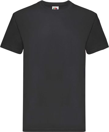 Modne T-shirty Męskie Premium Najgrubsze Black XXL
