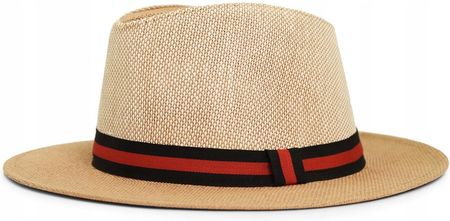 Letni kapelusz męski karmelowy Panama 65 Pako Jeans