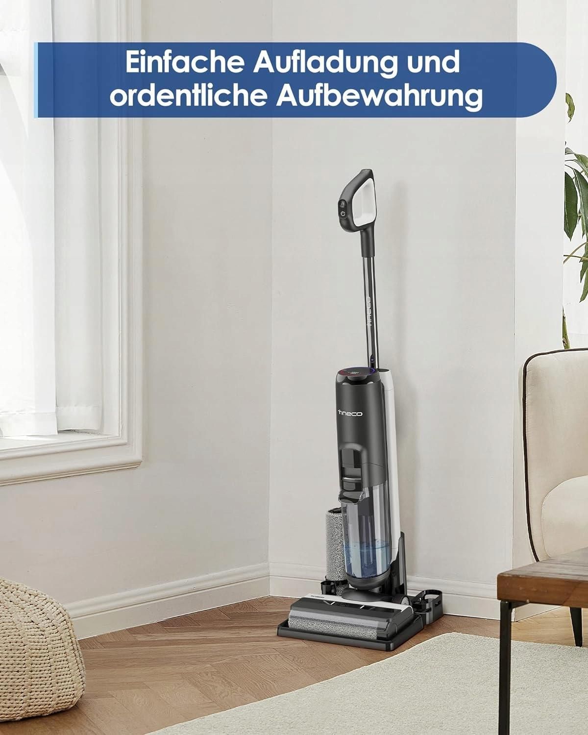 tineco「Floor One S5」スマートコードレス掃除機&ウォッシャー Amazon | 【吸引＆水拭き2in1】Tineco（ティネコ） Floor One S5