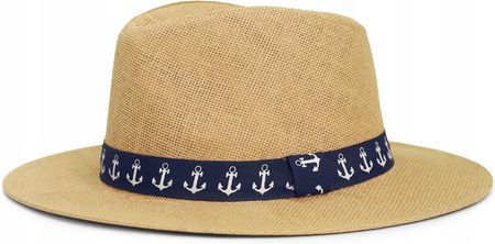 Letni kapelusz męski karmelowy Panama 63 Pako Jeans
