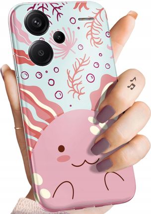 Hello Case Etui Do Xiaomi Redmi Note 13 Pro Plus 5G Axolotl Aksolotl Obudowa