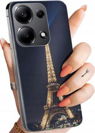 Hello Case Etui Do Xiaomi Redmi Note 13 Pro 4G Poco M6 Pro 4G Paryż Francja