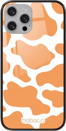 Babaco Etui Do Apple Iphone Xs Max Zwierzęta 007 Premium Glass Pomarańczowy