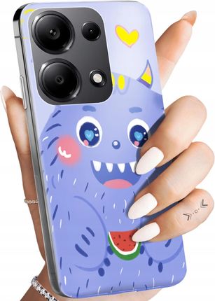 Hello Case Etui Do Xiaomi Redmi Note 13 Pro 4G Poco M6 Pro 4G Potwory Potwór