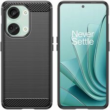 Hurtel Carbon Case Etui Case Obudowa Do Oneplus Ace 2V/Oneplus Nord 3 Czarne